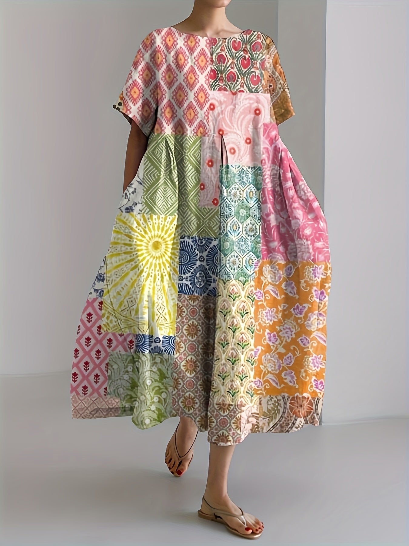Sukienka Bawełniana Sunshine Quilt