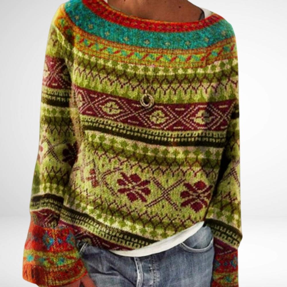 Freya | Retro sweter na jesień