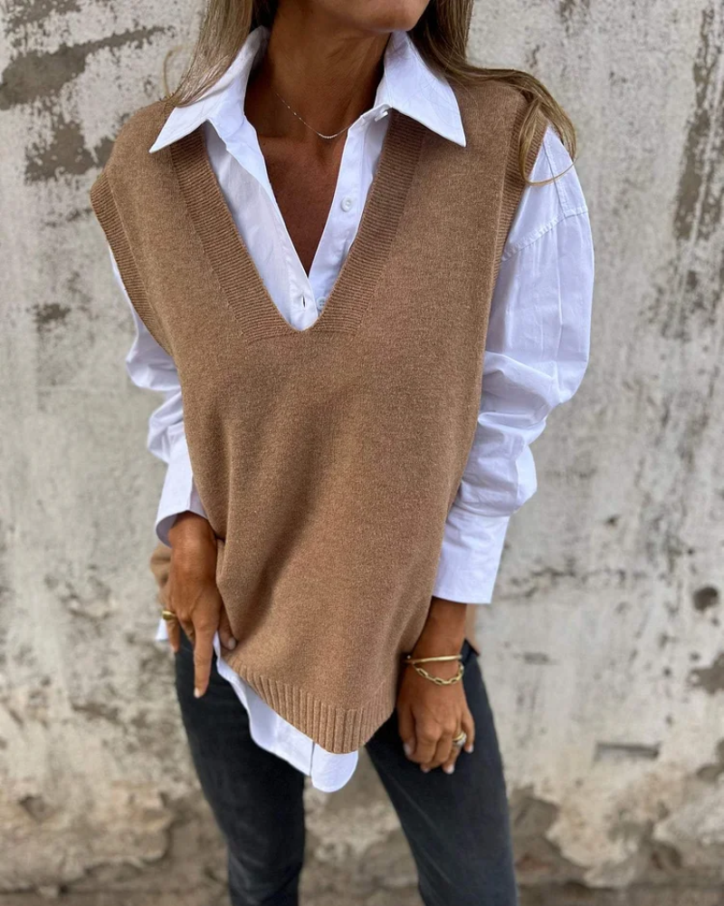 NUSA - Sweter Kamizelka