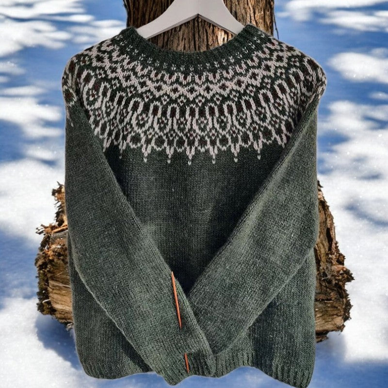 Fara - Sweter Jacquard