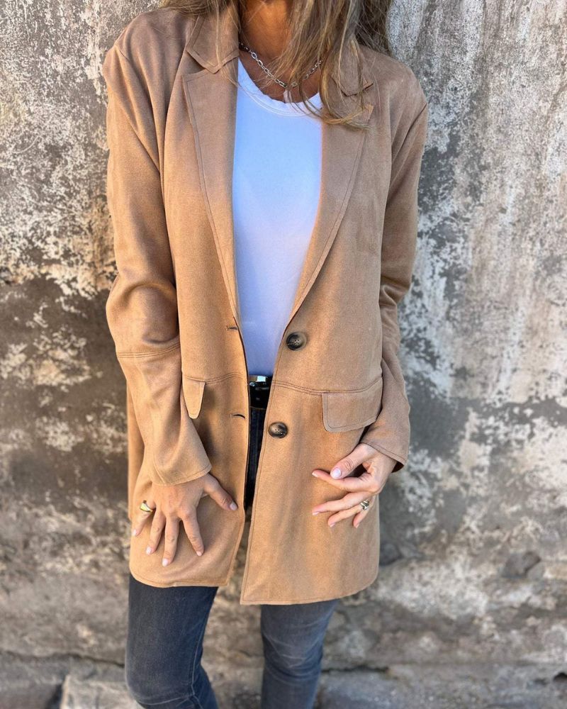 VICTORIA - Casual długi kardigan