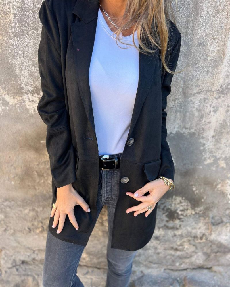 VICTORIA - Casual długi kardigan