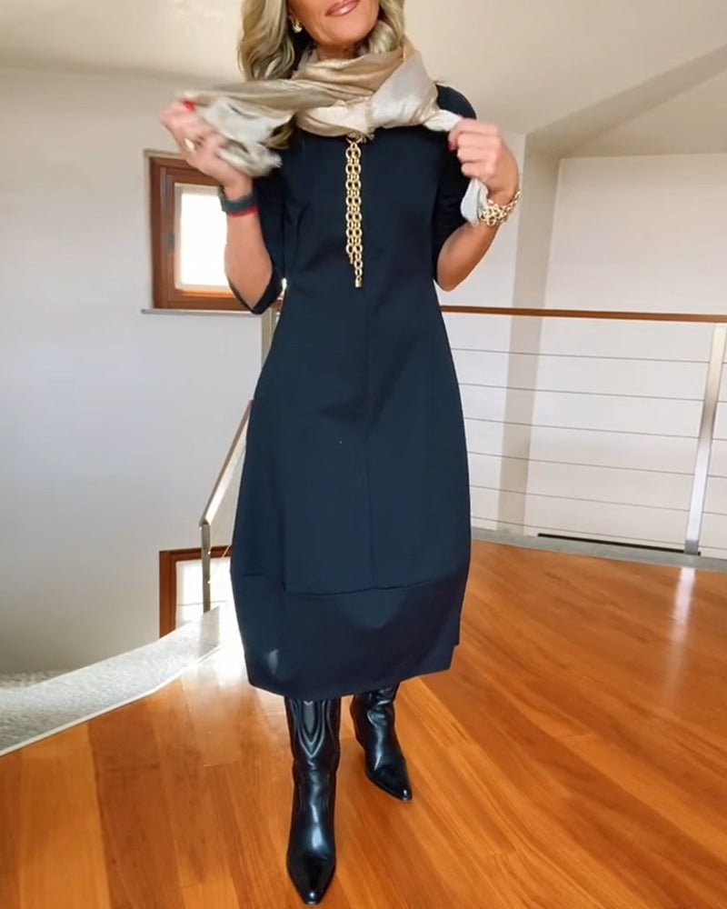 LOTTIE - Elegancka Sukienka Midi