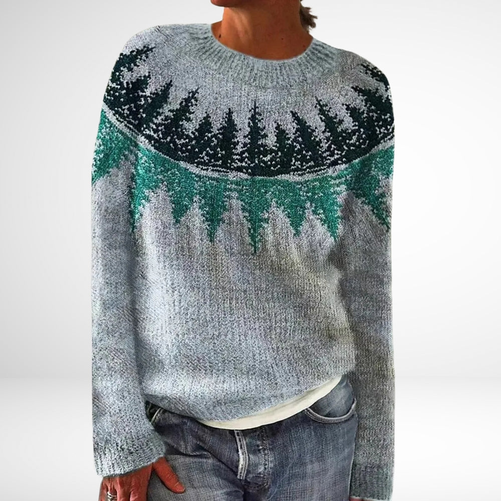 Alaska | Retro zimowy sweter