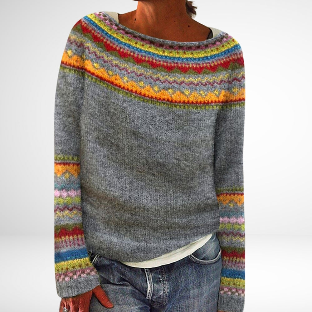 Rachel | Retro sweter na jesień